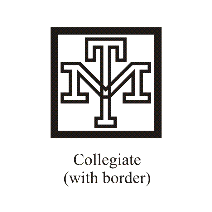 Collegiate 2 with border